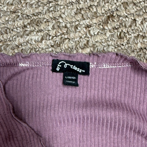 The Children's Place Kids Dresses in Purple, Floral, and Stripes - Picture 8 of 10